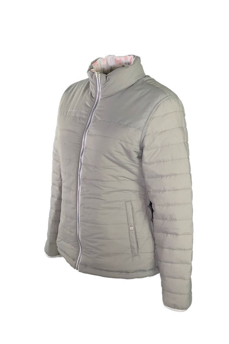 Picture of Abacus zns  Ladies Heaven Padded Jacket - Fog Melange - XL ONLY