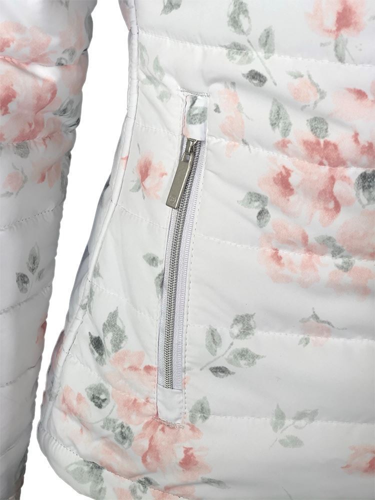 Picture of Abacus Ladies Heaven Padded Jacket - Fog Melange - XL ONLY