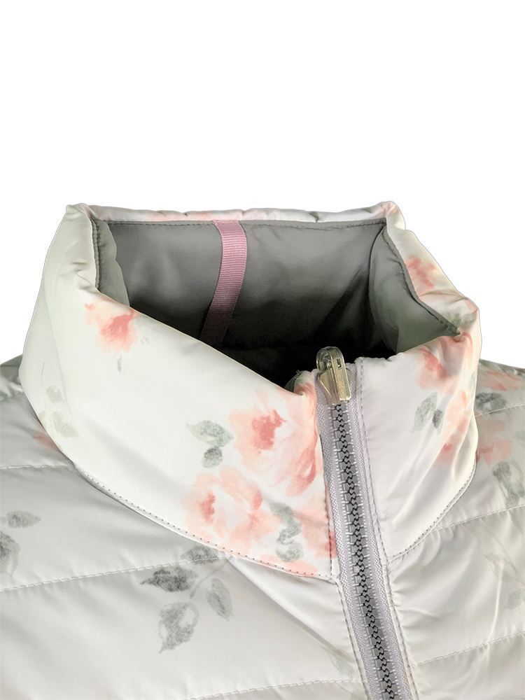 Picture of Abacus zns  Ladies Heaven Padded Jacket - Fog Melange - XL ONLY