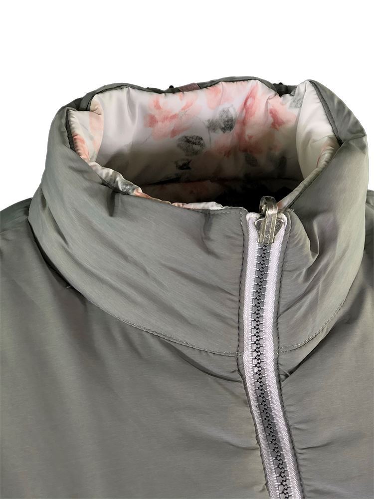 Picture of Abacus zns  Ladies Heaven Padded Jacket - Fog Melange - XL ONLY
