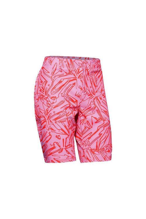 Under Armour UA Links Printed Shorts Pink 691 1355499