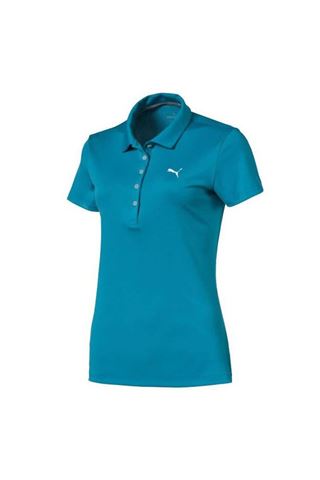 Picture of Puma zns Golf Women's Pounce Polo Shirt - Caribbean Sea