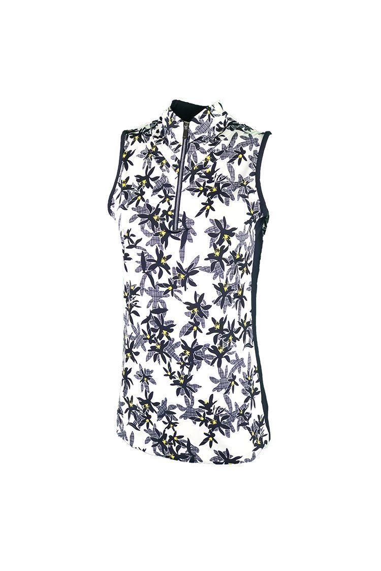 Picture of Tail Ladies Lindi Sleeveless Polo Top - Flash Floral - XS Only
