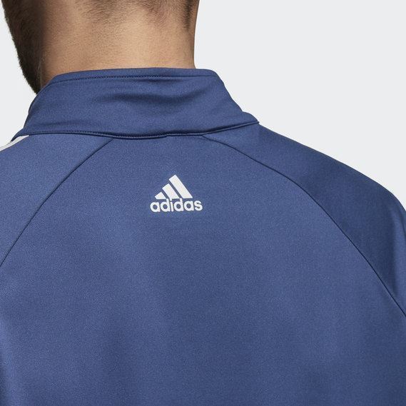 Picture of adidas Men's 3 Stripe 1/4 Zip Sweater - Noble Indigo (SMALL ONLY)