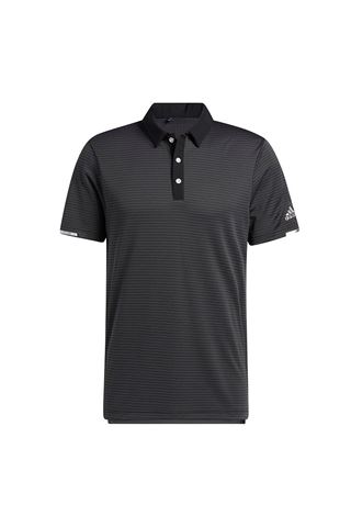 Picture of adidas ZNS Men's Heat Ready Microstripe Polo Shirt - Carbon / Black