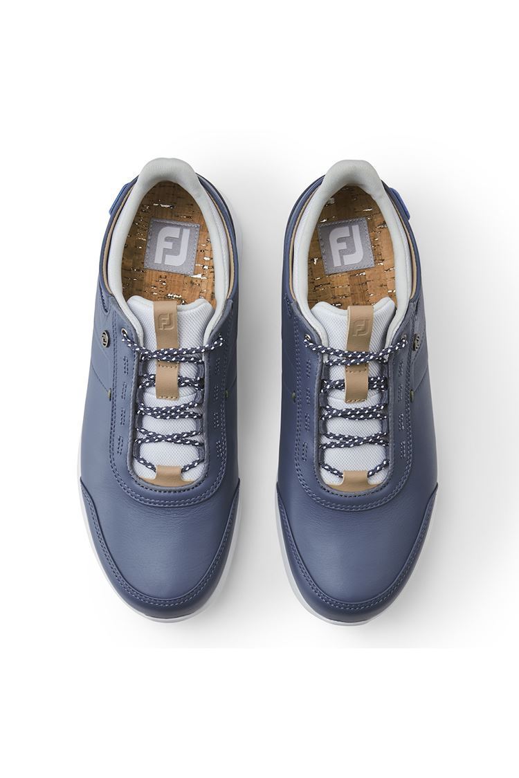 Picture of Footjoy zns Women's Stratos Golf Shoes - Blue / Green