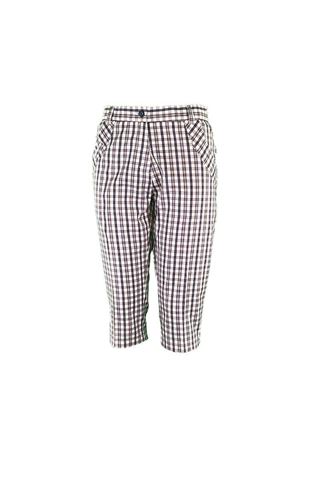 Picture of Green Lamb zns Ladies Tanya Pedal Pushers - Navy Check