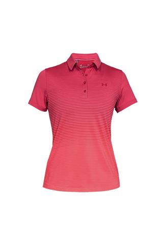 Picture of Under Armour zns  UA Ladies Zinger Novelty Polo shirt - Pink 671