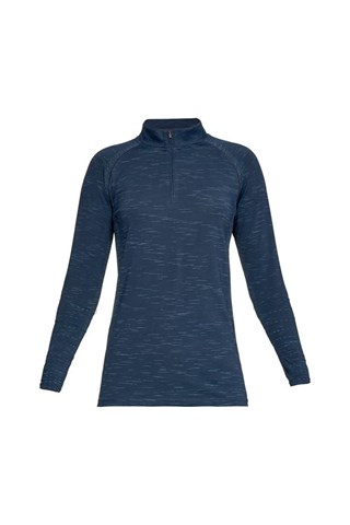 Picture of Under Armour zns UA Ladies Tour Tips 1/4 Zip Top - Blue 408