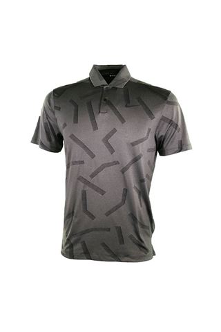 Picture of Nike Golf zns Men's Dri-Fit Vapor Jacquard Line Polo Shirt - Dark Smoke Grey 070