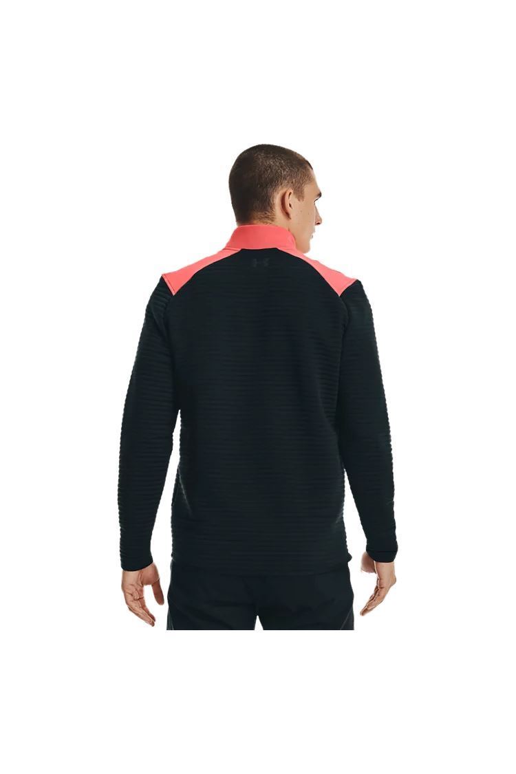 Picture of Under Armour Men's UA Storm Evolution Daytona 1/2 Zip - Venom Red / Black