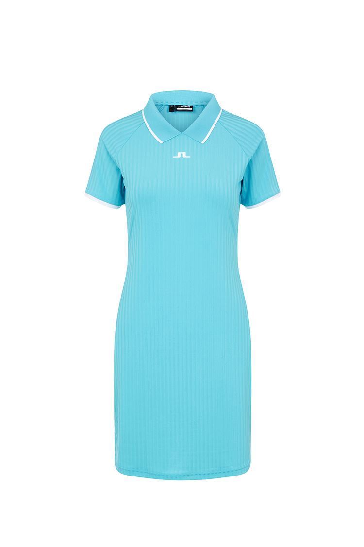 Picture of J.Lindeberg ZNS Ladies April Golf Dress - Beach Blue