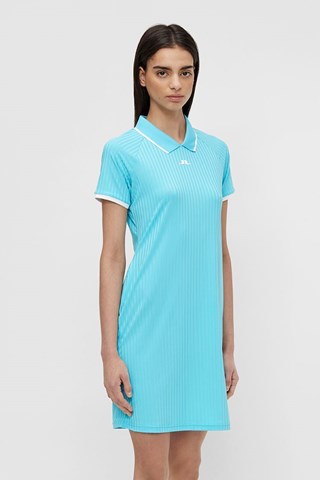 Picture of J.Lindeberg ZNS Ladies April Golf Dress - Beach Blue