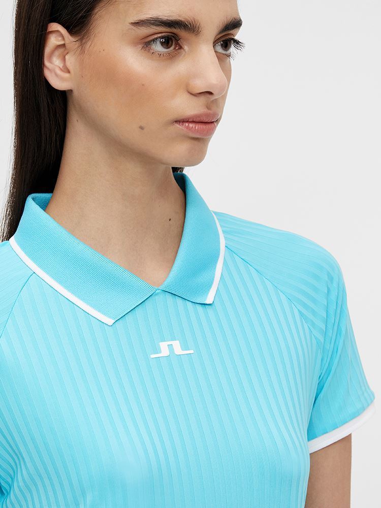 Picture of J.Lindeberg ZNS Ladies April Golf Dress - Beach Blue
