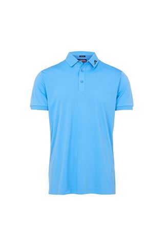 Picture of J.Lindeberg zns Men's KV Regular Fit Golf Polo Shirt - Ocean Blue