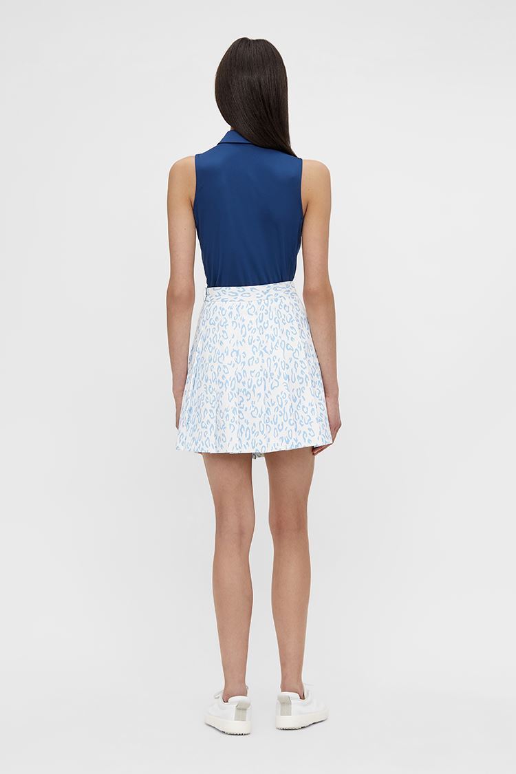 Picture of J.Lindeberg Ladies Dena Sleeveless Golf Top - Midnight Blue