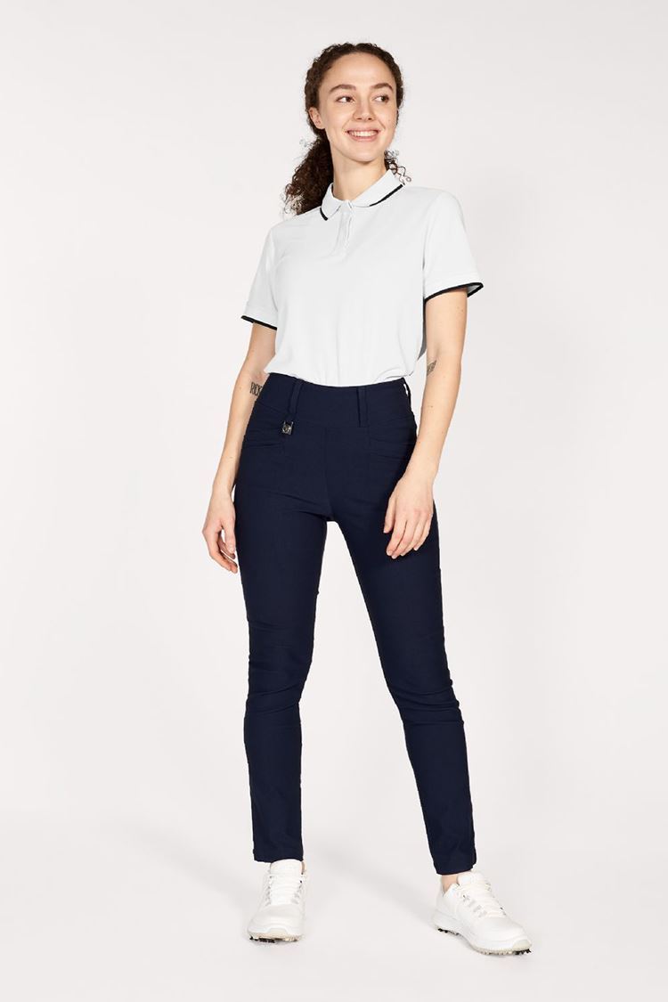 Picture of Rohnisch zns  Ladies Embrace Golf Pants - Navy