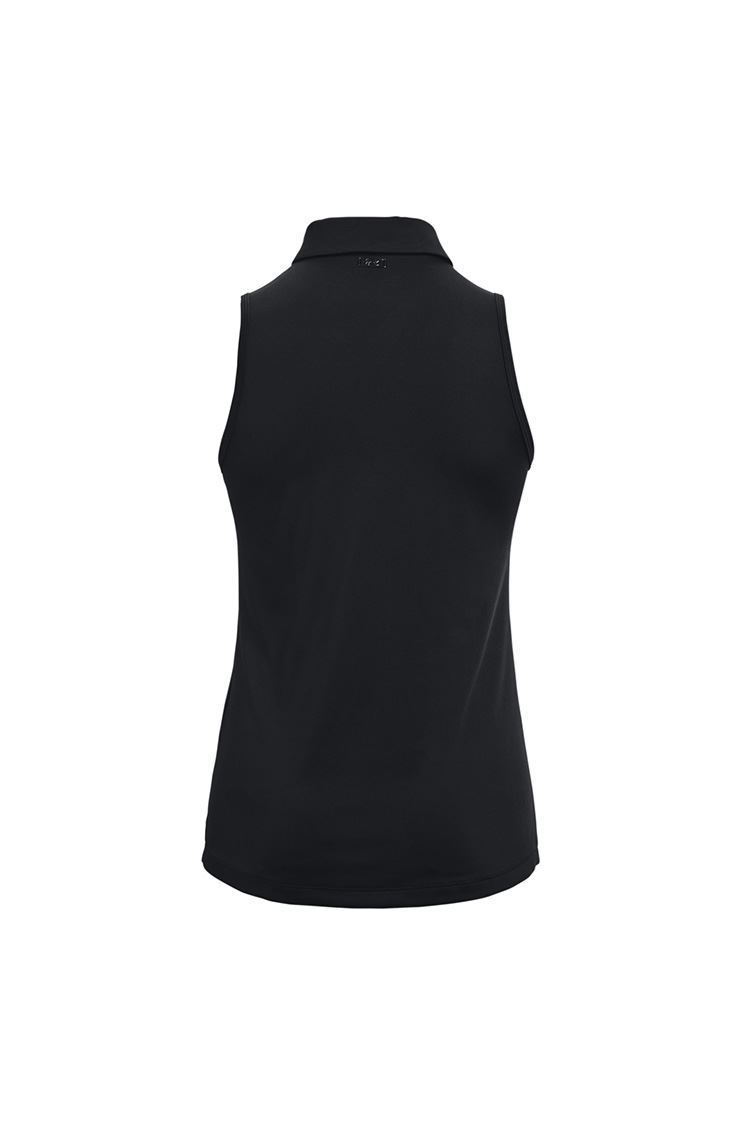 Picture of Under Armour Women's UA Zinger Sleeveless Polo Shirt - Black