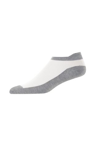 Show details for Footjoy Women's ProDry Fashion Socks - White / Grey