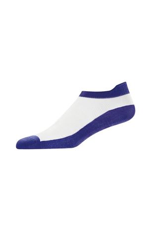 Show details for Footjoy Women's ProDry Fashion Socks - White / Blue