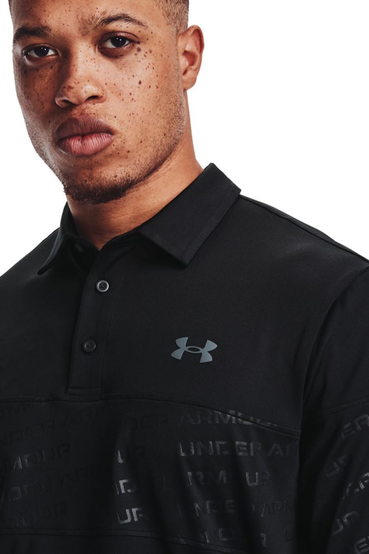 Picture of Under Armour Men's UA Playoff 2.0 Blocked Polo Shirt - Black 001