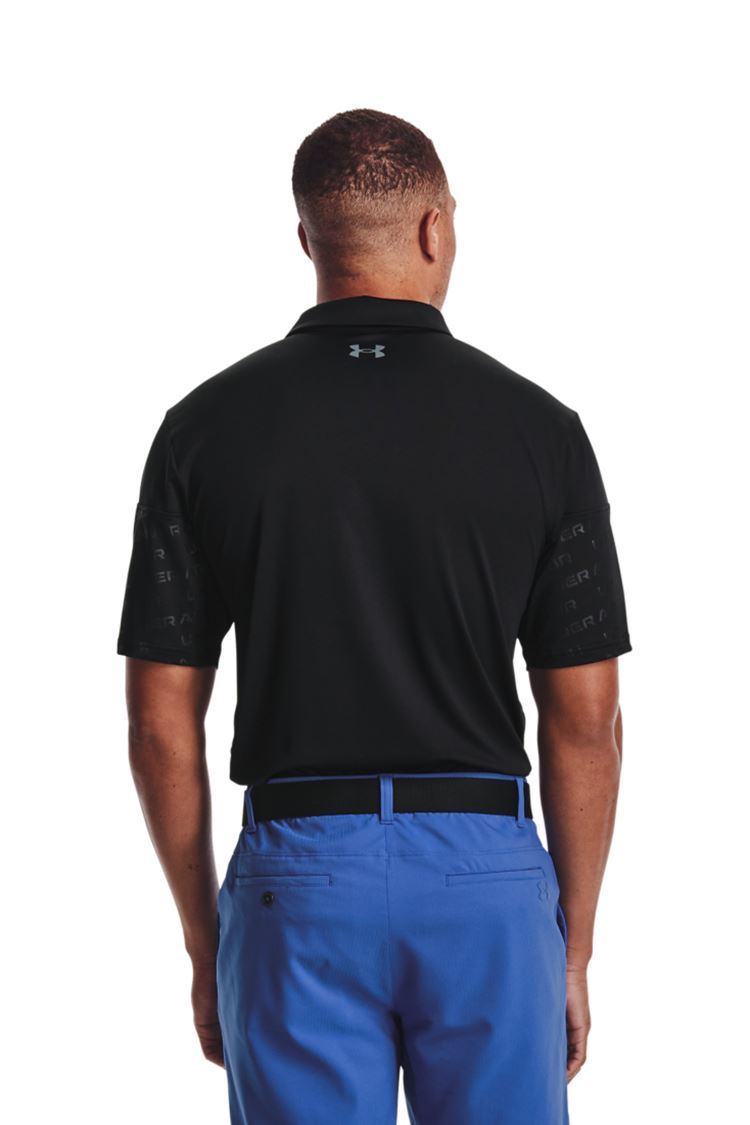 Under Armour Men's UA Playoff 2.0 Blocked Polo Shirt - Black 001 - 1363032