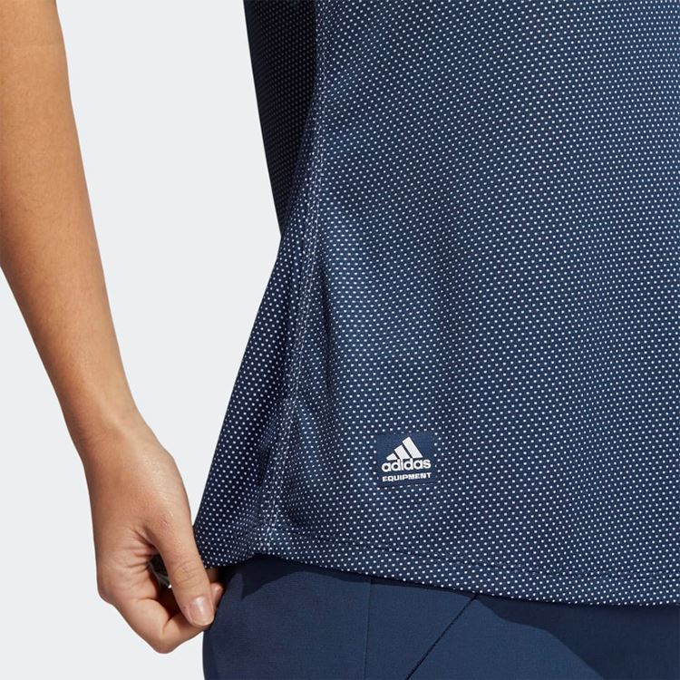 Picture of adidas zns Women's Equipment Sleeveless Polo Shirt - Crew Navy