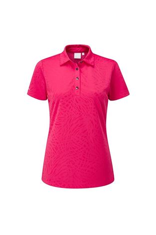Show details for Ping Ladies Bronte Polo Shirt - Rosebud