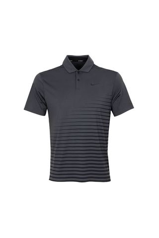 Picture of Nike Golf zns Men's Dri - Fit Vapor Graphic Polo Shirt - Smoke Grey / Black 070