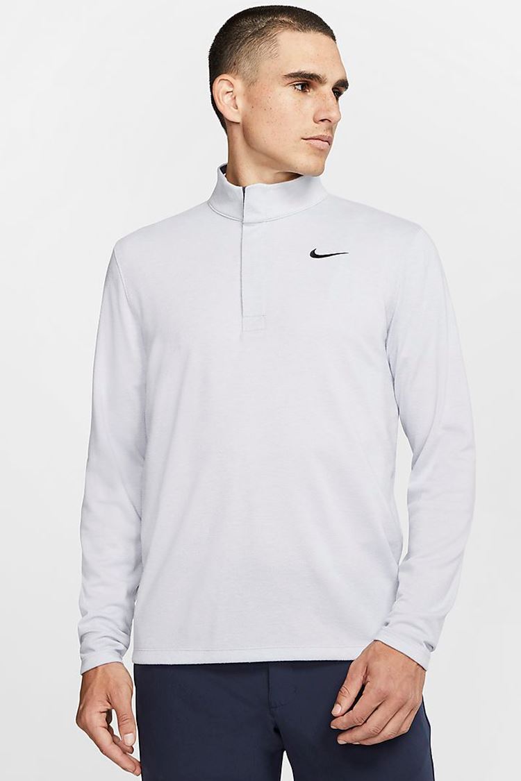 Nike Golf Men's Dri - Fit Victory 1/2 Zip Sweater - Sky Grey 042 - CN1018