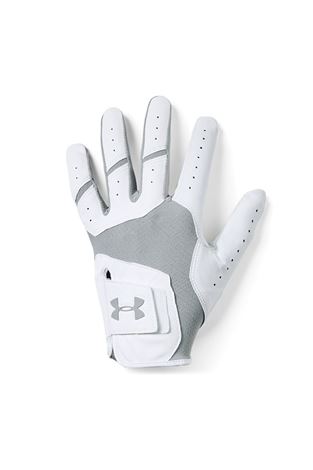 Show details for Under Armour Men's UA Iso-Chill Golf Glove - White / Grey