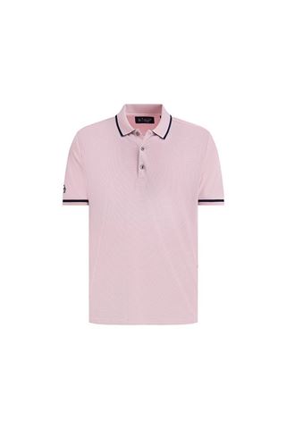 Picture of Original ZNS Penguin Men's Heritage Blocked Polo Shirt - Cherry Blossom 666