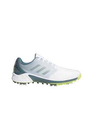 Picture of adidas zns Golf Men's ZG21 Golf Shoes - Cloud White / Acid Yellow / Blue Oxide
