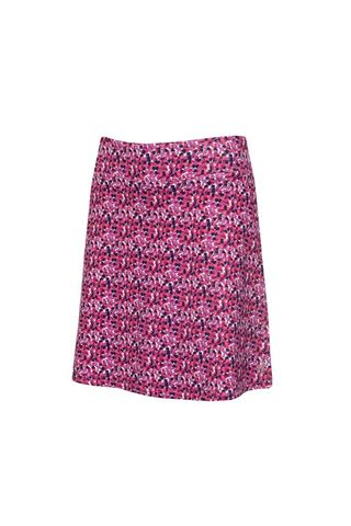 Picture of Green Lamb zns Ladies Molly Printed Flared Skort - Petal