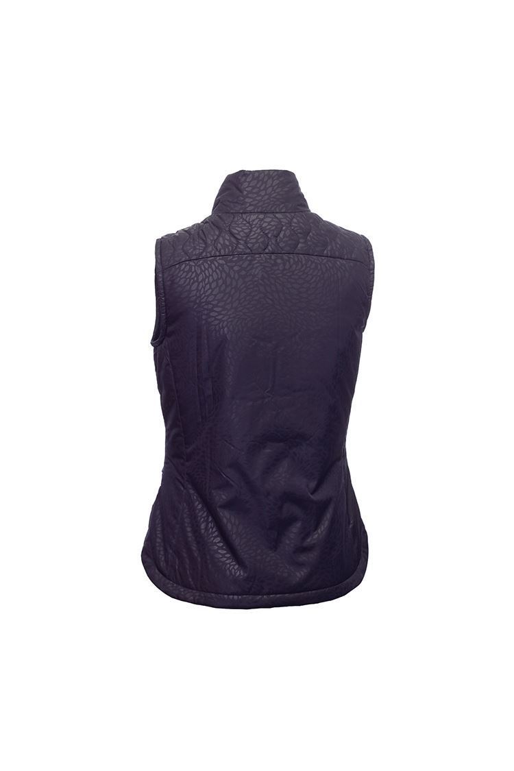 Picture of Green Lamb Ladies Khloe Quilted Padded Gilet - Navy - UK8 ONLY