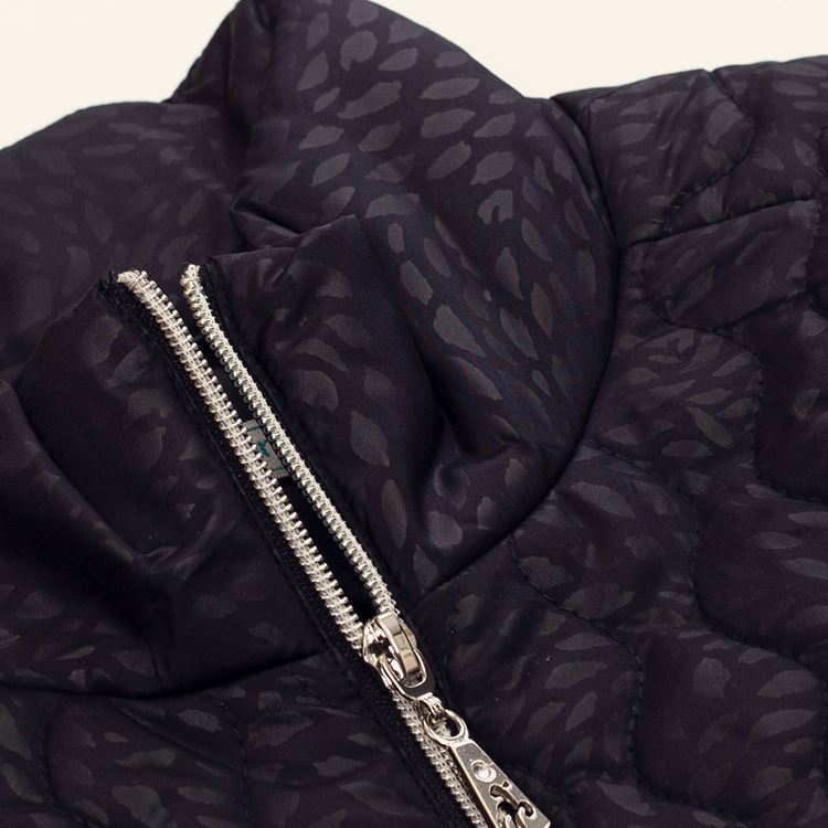 Picture of Green Lamb Ladies Khloe Quilted Padded Gilet - Navy - UK8 ONLY