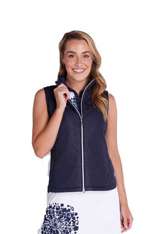 Show details for Green Lamb Ladies Khloe Quilted Padded Gilet - Navy