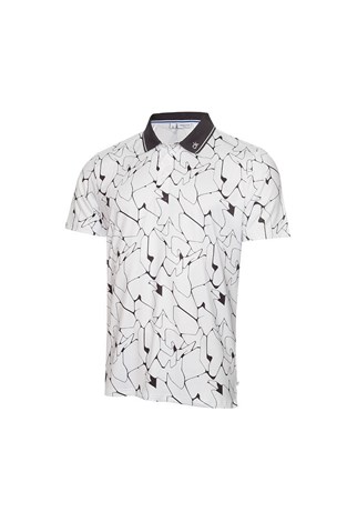 Show details for Calvin Klein Men's Sarazen Polo Shirt - White - XL Only