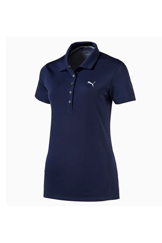 Picture of Puma zns Golf Women's Pounce Polo Shirt - Peacoat