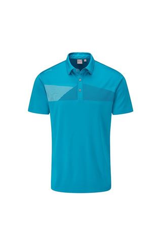 Picture of Ping Men's Holten Golf Polo Shirt - Pacific