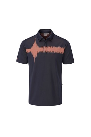 Picture of Ping zns Men's Frequency Golf Polo Shirt - Navy