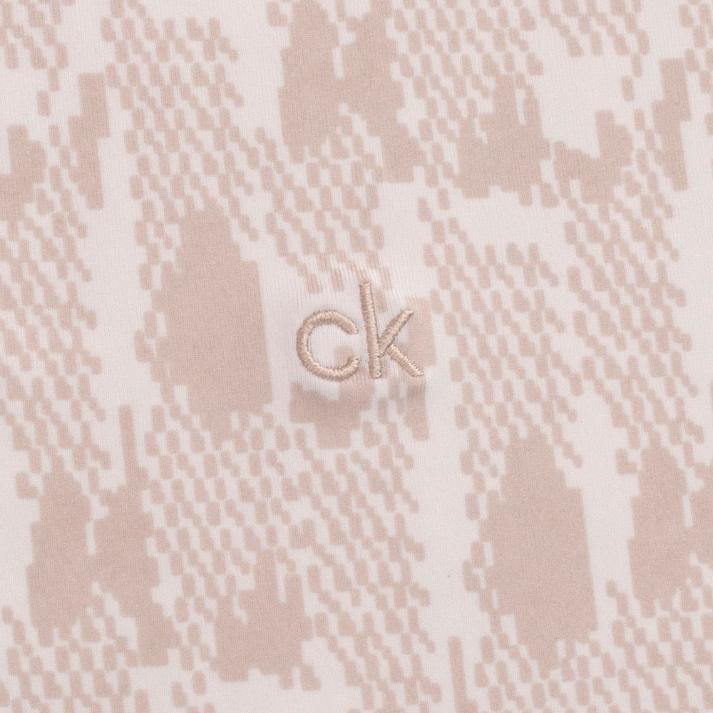 Picture of Calvin Klein Ladies Avon Sleeveless Polo Shirt - Fossil