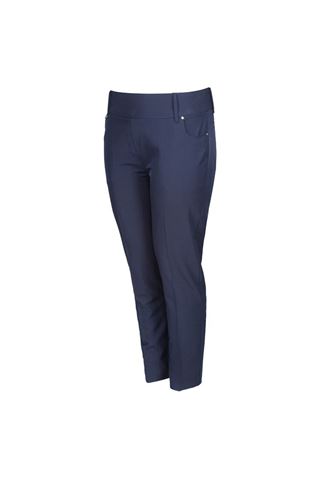 Picture of Island Green zns Ladies Pull On Golf Trousers - Dark Navy