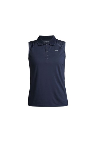 Picture of Rohnisch zns Ladies Pulse Sleeveless Polo Shirt - Navy