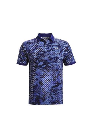 Picture of Under Armour zns  Men's UA Iso-Chill Penta Dot Polo Shirt - Regal 415