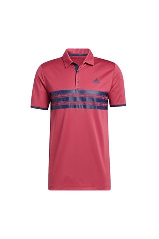 Picture of adidas ZNS Men's Core Polo Shirt - Wild Pink / Crew Navy