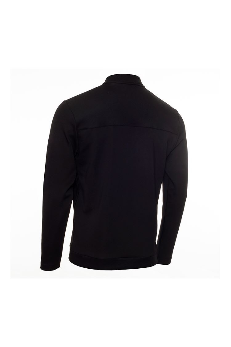 Picture of Calvin Klein Men's Braid Half Zip Sweater - Black - XL ONLY