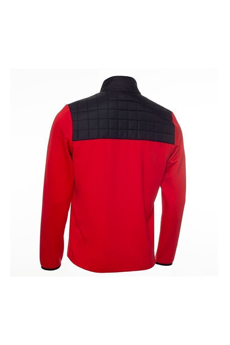 Picture of Calvin Klein zns Men's Vardon Hybrid Jacket - Power Red / Black - XXL Only