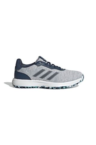 Picture of adidas zns Women's S2G Spikeless Golf Shoes - Crew Navy / Cloud White / Hazy Sky