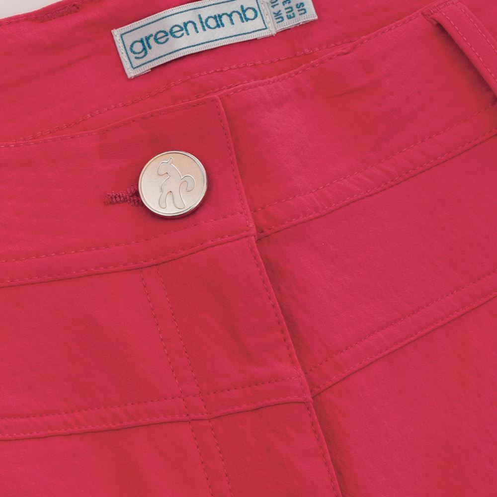 Picture of Green Lamb zns Ladies Maureen Pedal Pushers - Strawberry